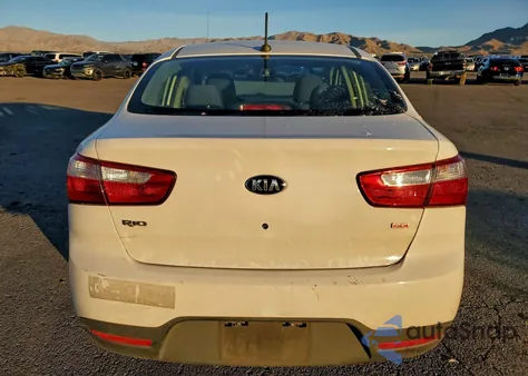 2014 Kia Rio Lx из США, поврежденный, VIN KNADM4A3XE6350873